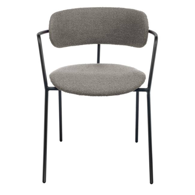 Стул Ant букле серый Стул Ant букле серый