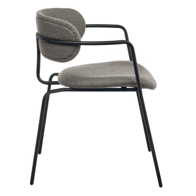 Стул Ant букле серый Стул Ant букле серый