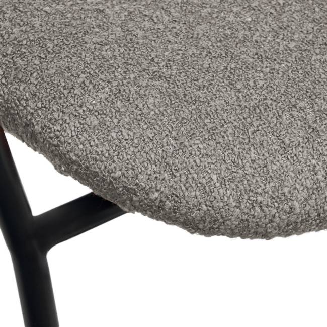 Стул Ant букле серый Стул Ant букле серый