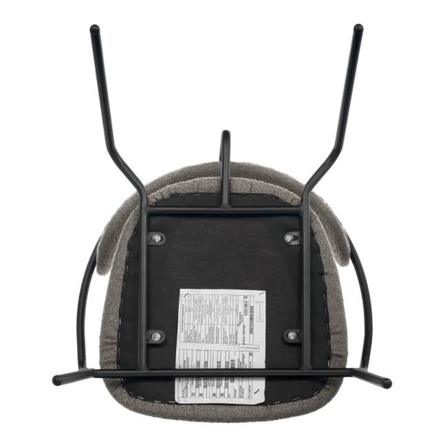 Стул Ant букле серый Стул Ant букле серый