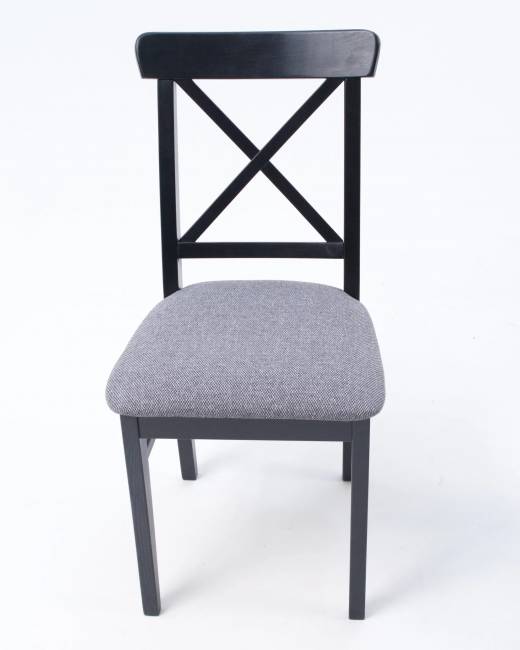 Стул Ингольф ПМ чёрный/графит