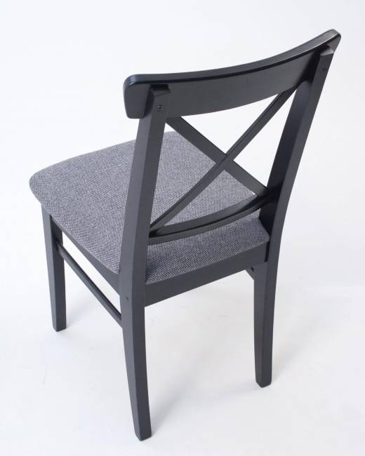 Стул Ингольф ПМ чёрный/графит