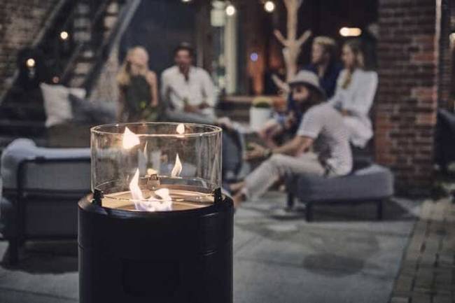 Уличный газовый обогреватель ENDERS NOVA LED M черный