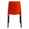 Стул GENIUS (mod 75) металл/пластик, 46x56x84cм, оранжевый/черные ножки (Комплект из 4 шт.) оранжевый металл/пластик Стул GENIUS (mod 75) металл/пластик, 46x56x84cм, оранжевый/черные ножки (Комплект из 4 шт.) оранжевый металл/пластик