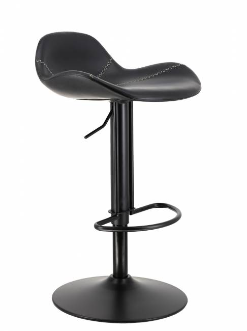 Барный стул Everprof Glory (Глори) Экокожа Черный
