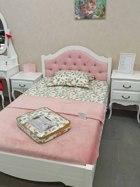 Кровать Малонн Ави Софт Белый