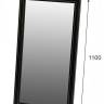 Зеркало Васко В 61Н венге/серебро 110 см х 60 см