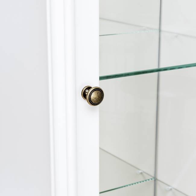 Шкаф-витрина Leset "Джульетта" Молочный дуб