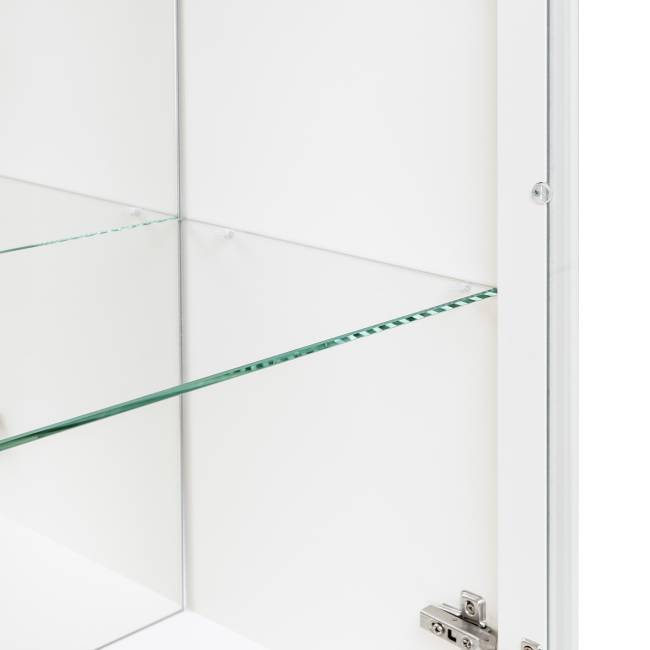 Шкаф-витрина Leset "Джульетта" Молочный дуб