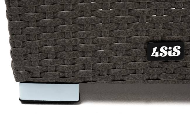 "Капучино" кашпо для цветов плетеное из искусственного ротанга, цвет коричневый "Капучино" кашпо для цветов плетеное из искусственного ротанга, цвет коричневый