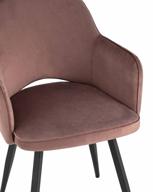 Стул Венера вращающийся велюр пыльно-розовый 2 шт Стул Венера вращающийся велюр пыльно-розовый 2 шт