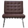 Кресло BARCELONA CHAIR коричневый Кресло BARCELONA CHAIR коричневый