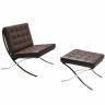 Кресло BARCELONA CHAIR коричневый Кресло BARCELONA CHAIR коричневый