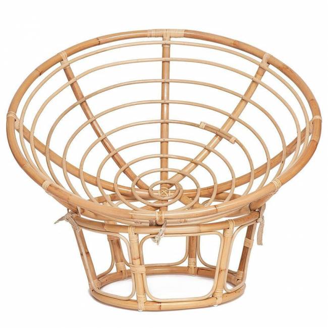 Кресло PAPASAN ECO/ПАПАСАН ЭКО P115-1/SP STD /c подушкой, ремешками/ диаметр подушки 129 см, 115x101x92 см, Natural (натуральный), ткань Старт Кресло PAPASAN ECO/ПАПАСАН ЭКО P115-1/SP STD /c подушкой, ремешками/ диаметр подушки 129 см, 115x101x92 см, Natural (натуральный), ткань Старт