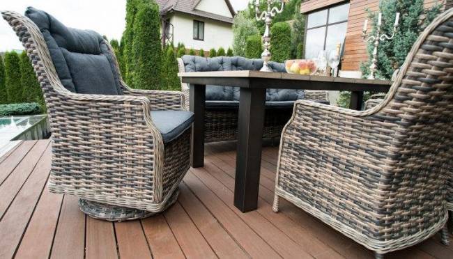 Садовая мебель из ротанга комплект МАЛЬТА