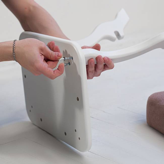 Банкетка Берже 26 белый ясень Банкетка Берже 26 белый ясень