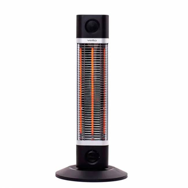 Напольный карбоновый инфракрасный обогреватель Veito CH1800 XE, black Напольный карбоновый инфракрасный обогреватель Veito CH1800 XE, black