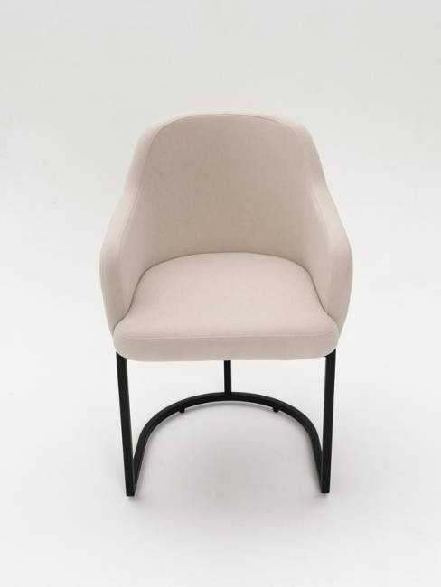 Стул Amely ivory / Black