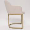 Стул Amely ivory / Gold
