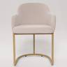Стул Amely ivory / Gold