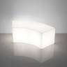 Скамья модульная светящаяся уличная Snake Lighting OUT белый 1230x530x430 мм
