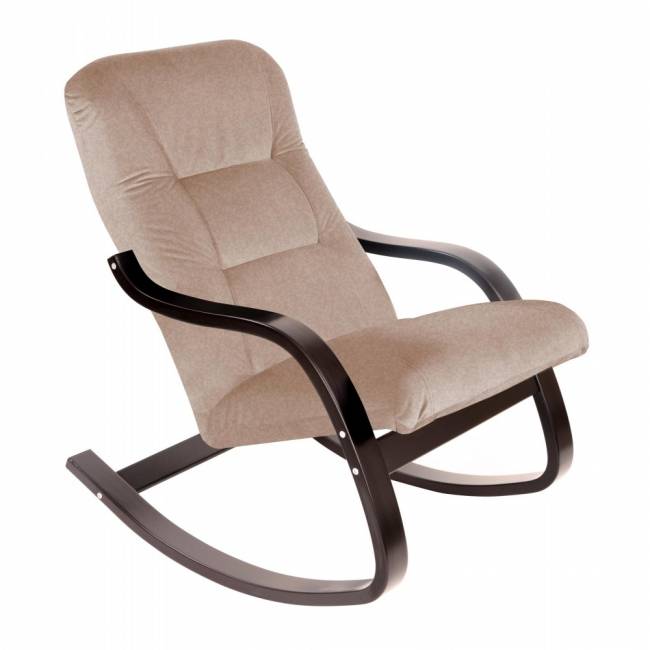 Кресло-качалка Эйр NEW, венге, карамель