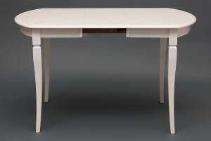 Стол раскладной Modena (MD-T4EX) дерево гевея/мдф, 100+29х75х75 см, ivory white (слоновая кость 2-5) ivory white (слоновая кость 2-5) дерево гевея/мдф