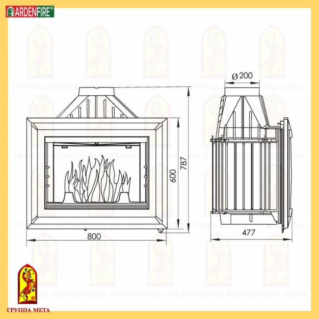 Фламбокс 800