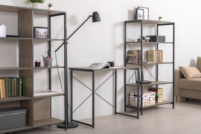 Стеллаж Трувор 13.151.02 цвет дуб гранж песочный/интра Стеллаж Трувор 13.151.02 цвет дуб гранж песочный/интра