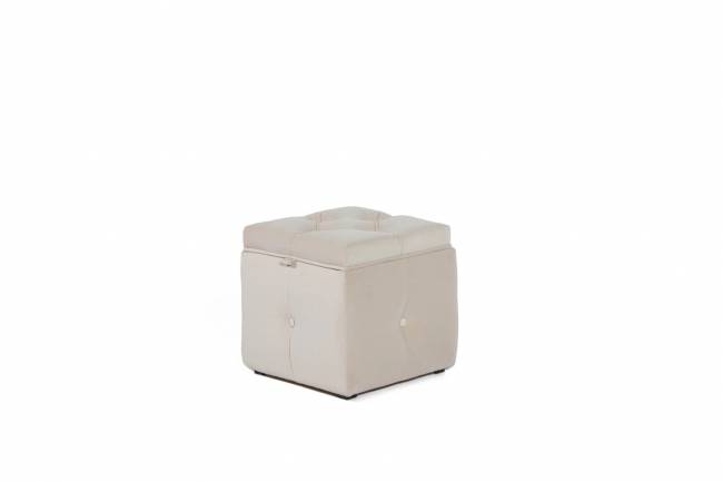 Пуф Арий Kolibri cream, кремовый
