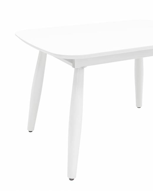 Стол обеденный Чикаго раскладной 120-160*90 белый