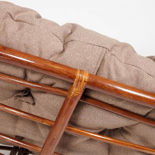 Кресло PAPASAN/ПАПАСАН 23/01 W /с подушкой/ 115х101х104 см, Pecan (орех), экошерсть Коричневый, 1811-5 Pecan (орех) Кресло PAPASAN/ПАПАСАН 23/01 W /с подушкой/ 115х101х104 см, Pecan (орех), экошерсть Коричневый, 1811-5 Pecan (орех)